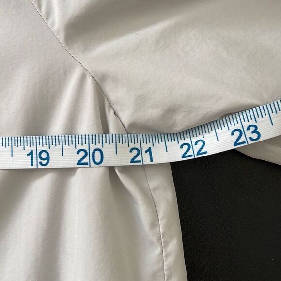 Zara Women’s Fashion Jacket Bomber Zip Up Elastic Waist Pockets Medium Gray - Picture 5 of 7